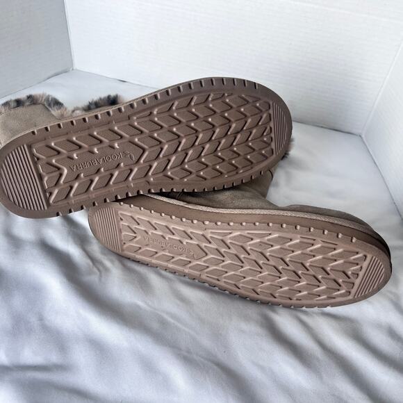 Koolaburra by UGG Women’s Size 10 Brown Suede Faux Fur Winter Boots Zip Up - Picture 6 of 9